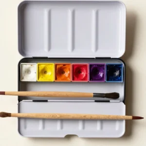 Watercolor Paint & Brush Kit