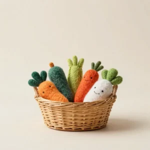Soft Felt Play Vegetables