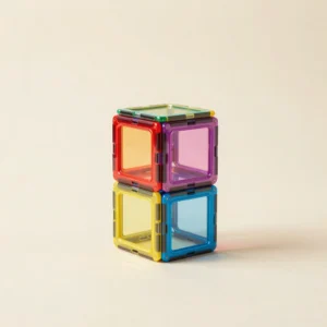 Magnetic Building Tiles Set