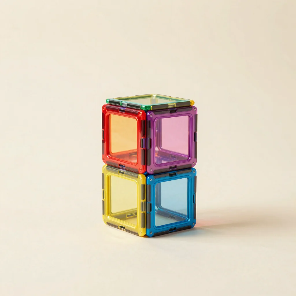 Magnetic Building Tiles Set